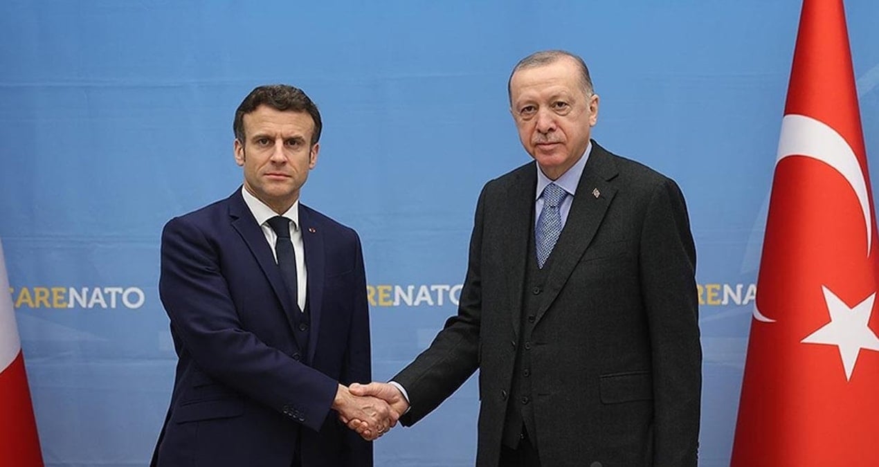 Cumhurbaşkanı Erdoğan Macron ile telefonda görüştü